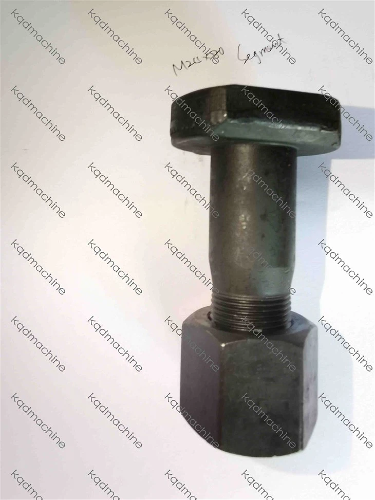 PARAFUSO E PORCA DE SEGMENTO M24X80